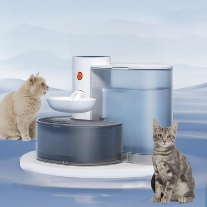 Dispensador inteligente de agua para mascotas recargable 3L