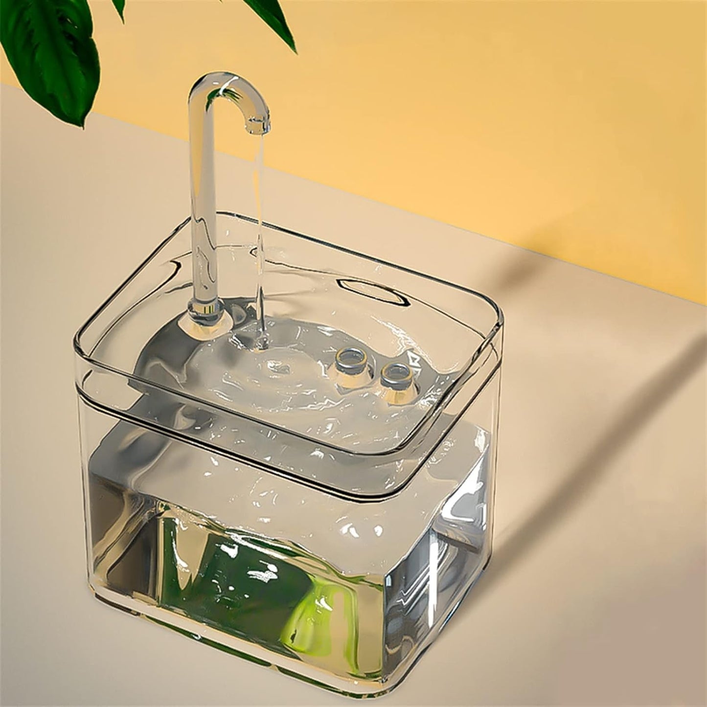 Fuente eléctrica de agua transparente 1.5L