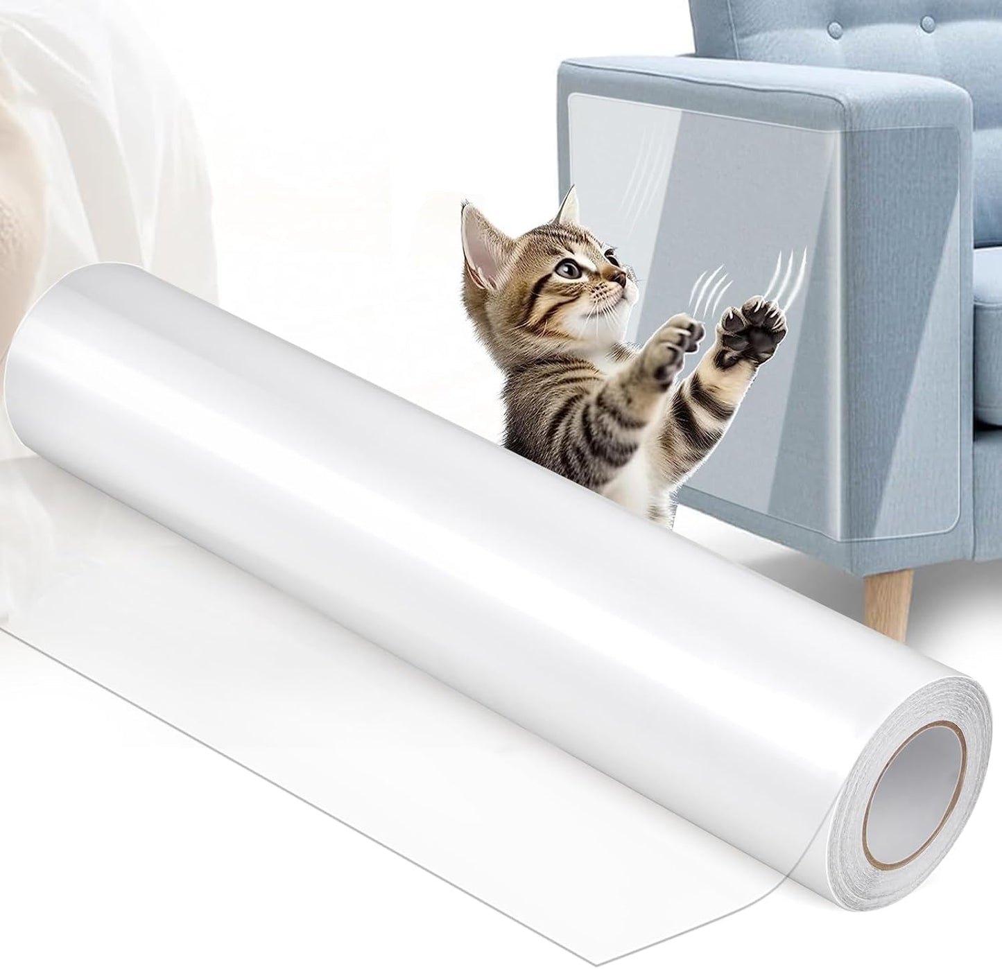 Rollo de plástico protector para muebles (5 metros)