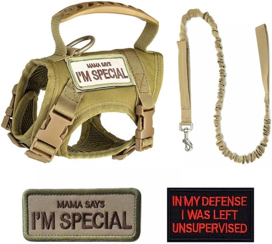 Pechera táctica para perros pequeños