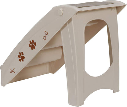 Escalera plegable de plástico para perros