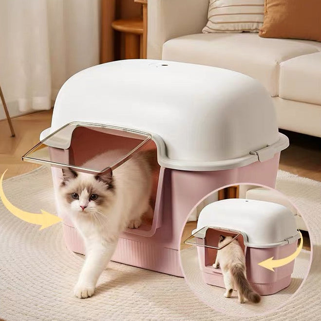 Arenero cerrado para gatos modelo #205 (69.5*56*48.5cm)