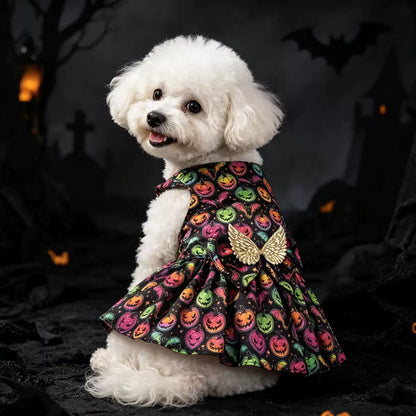 Vestido de halloween para mascotas #5 y #6