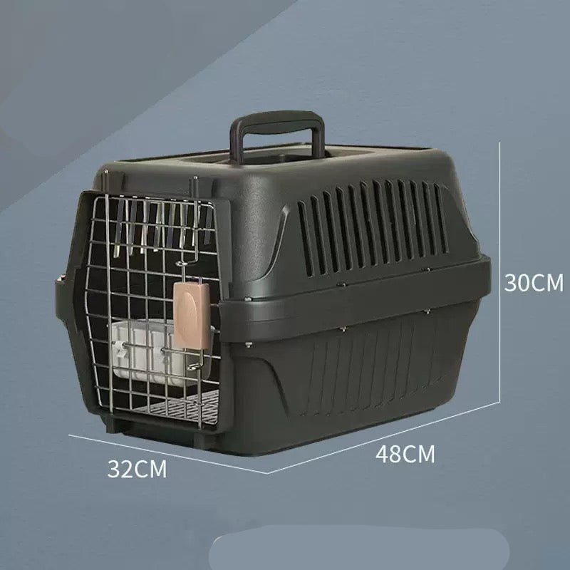 Kennel para mascotas negro 48*32*30cm