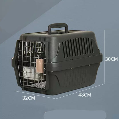 Kennel para mascotas negro 48*32*30cm
