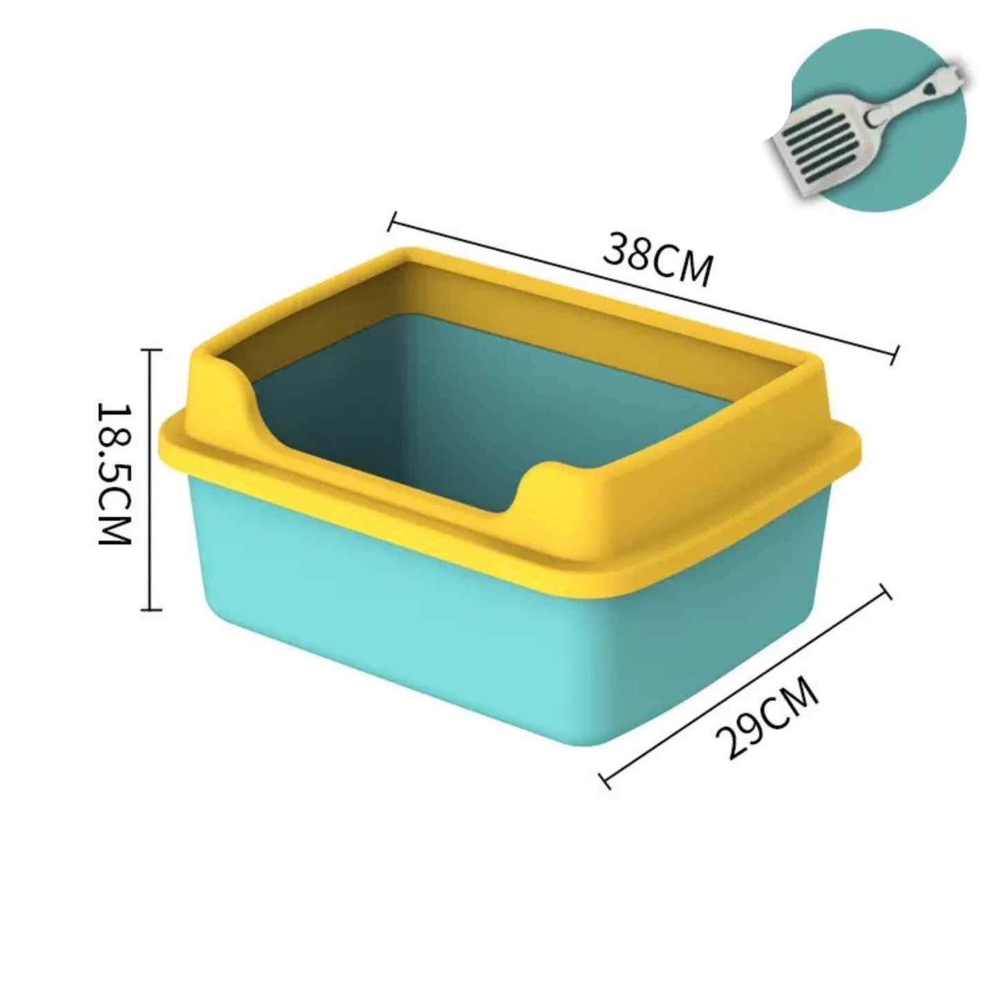 Arenero abierto modelo X15 (Dos tamaños)