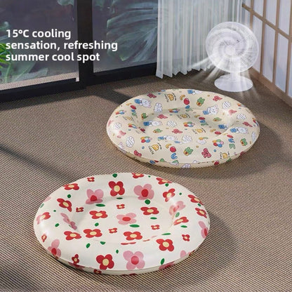 Cama redonda fresca para perros y gatos (54cm)