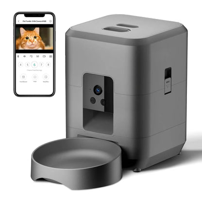 Dispensador automático de comida para perros y gatos con WiFi 2L (Dos modelos)