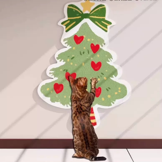 Rascador de pared adhesivo con diseño (dos modelos)