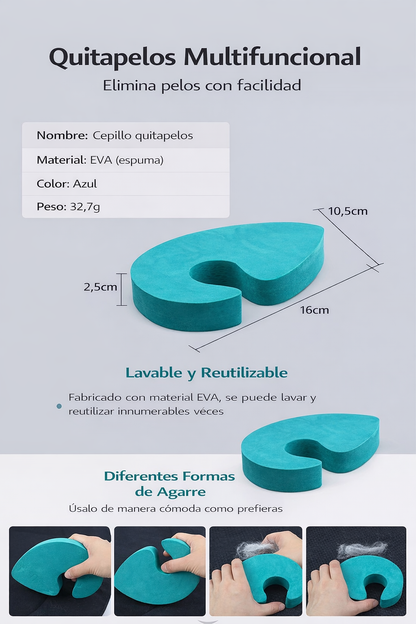 Esponja quitapelusa para muebles