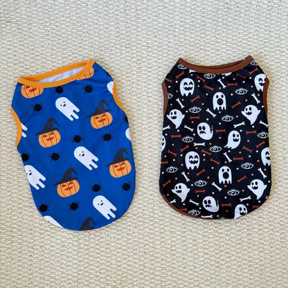 Camiseta de halloween para mascotas