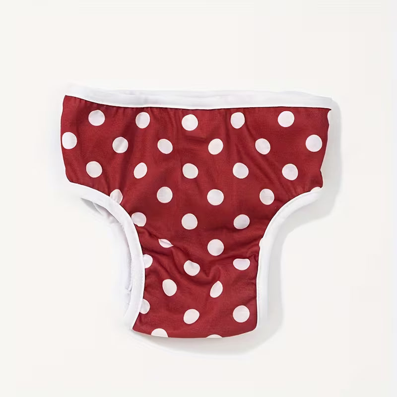 Pañal para hembra de tela menstrual