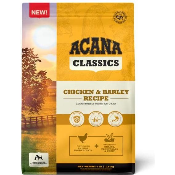 Comida para Perro Acana: Classics, chicken and  barley 2kg