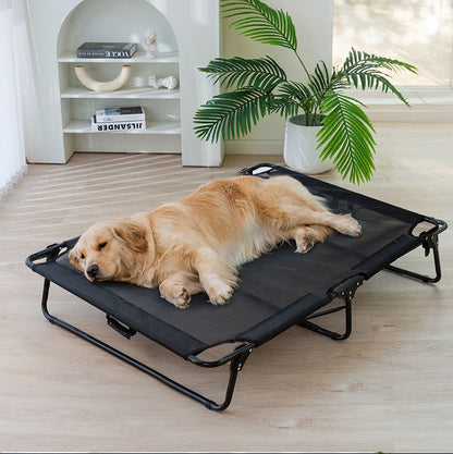 Cama elevada plegable para mascotas (tamaño XL hasta 45kg)