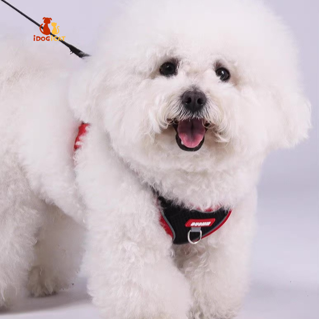 Pechera anti escape reflectiva para perros pequeños