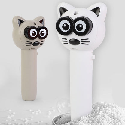 Juguete para gato interactivo lanzador de cuerda