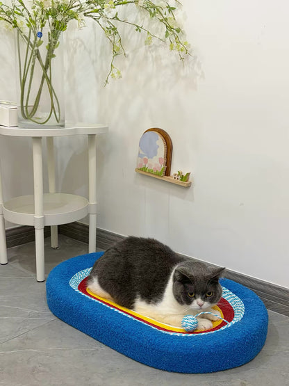 Rascador de cuerda para gatos espacial (Redondo y Ovalado)