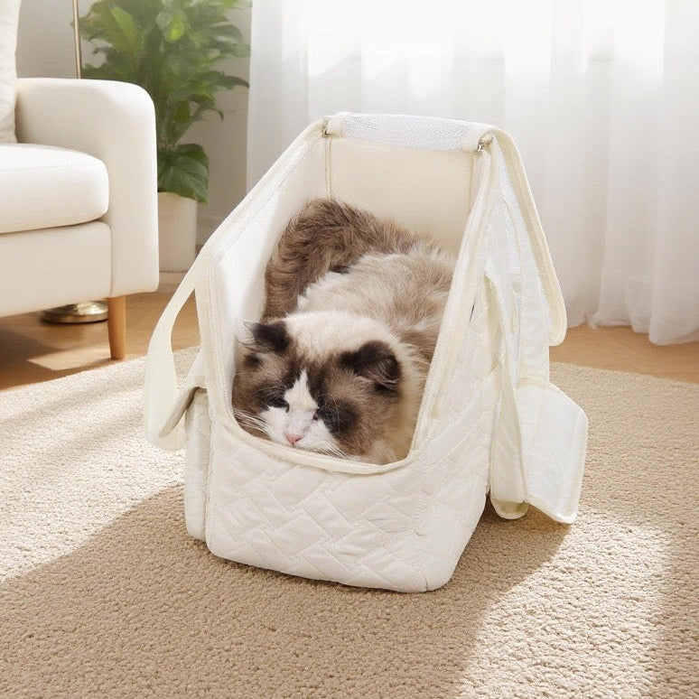 Bolso de hombro para transportar mascotas pequeños (modelo 8040)