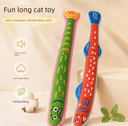 Juguete de gato peluche relleno de catnip