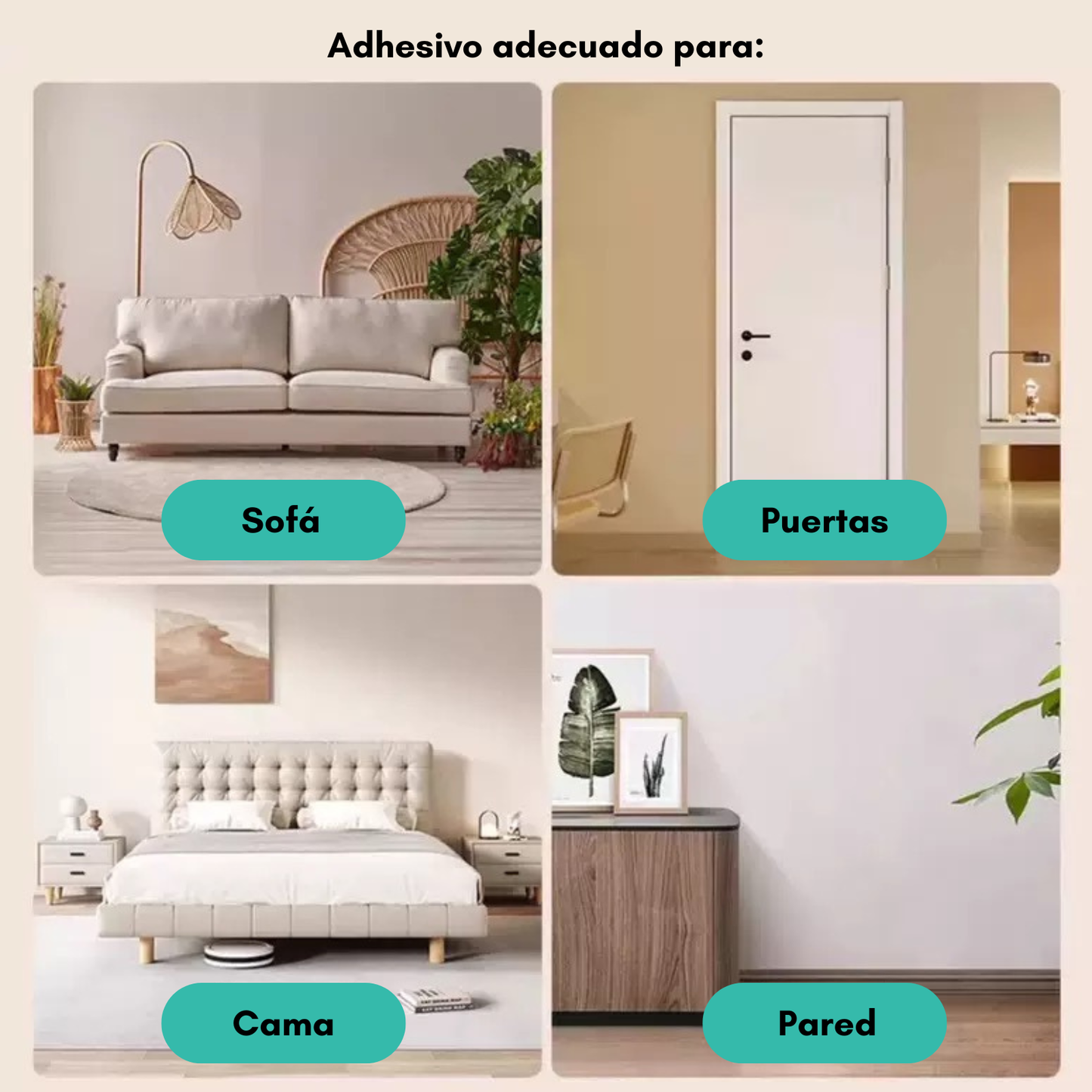 Rascador de pared adhesivo con diseño (dos modelos)