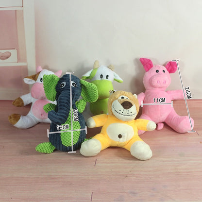 Juguetes de peluche para perros variados