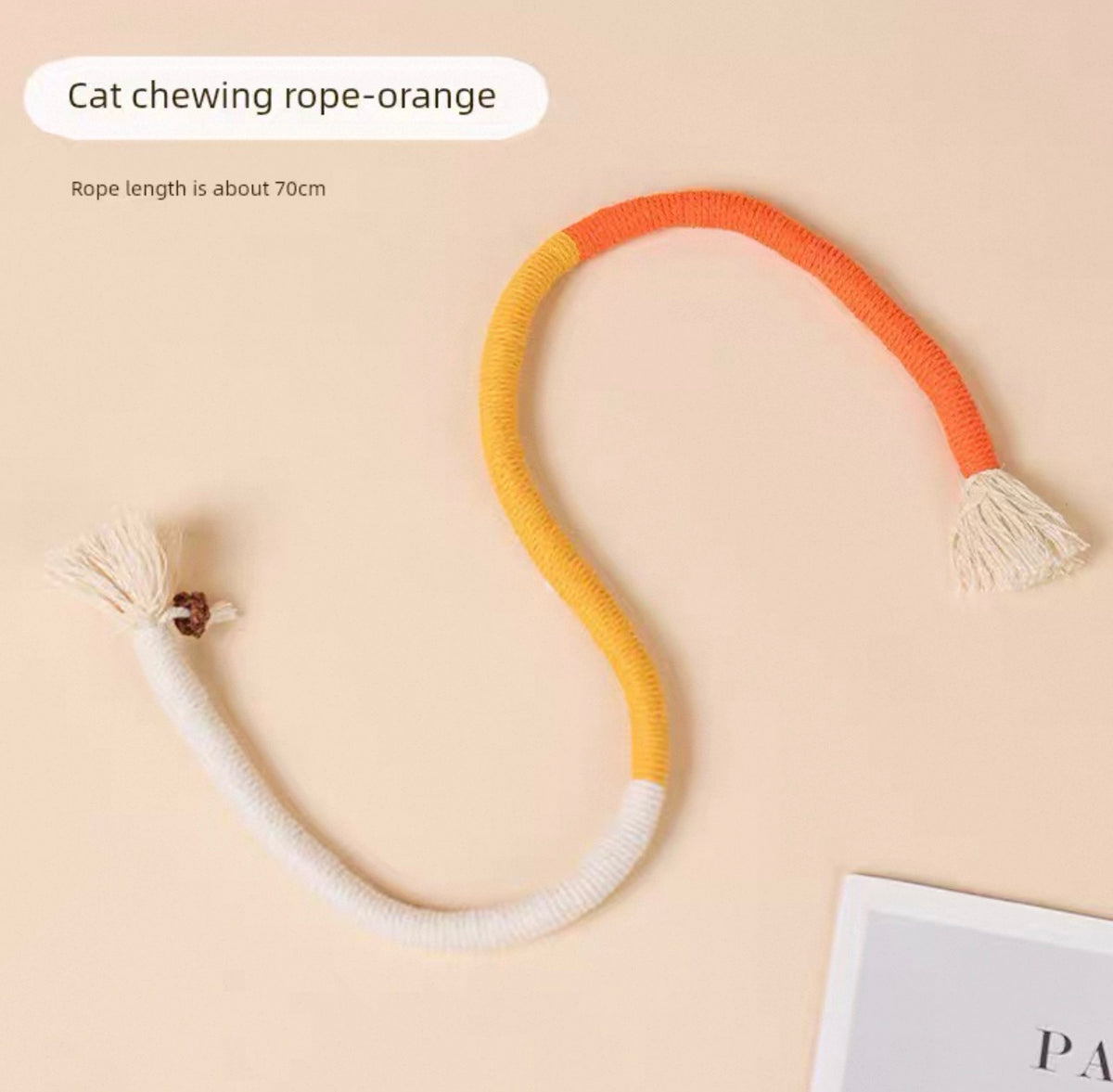 Juguete de gato cuerda 70cm