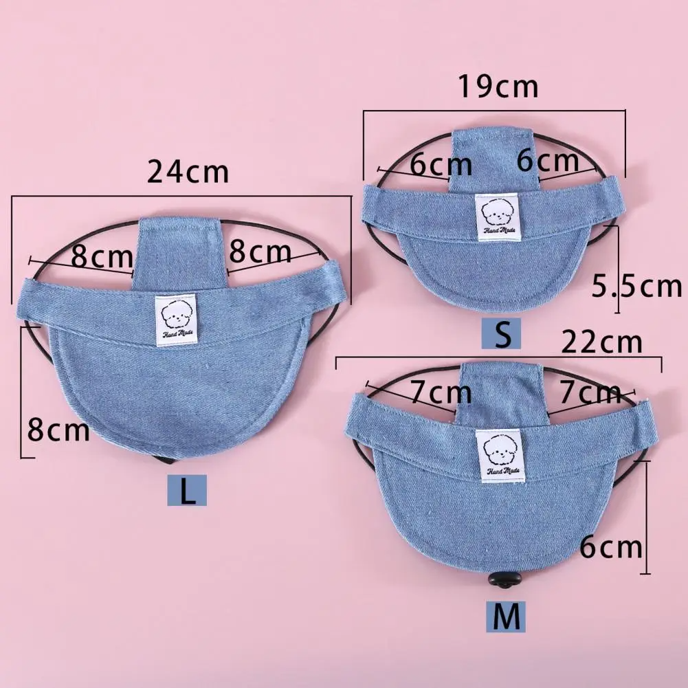 Sombrero jeans de verano para mascotas