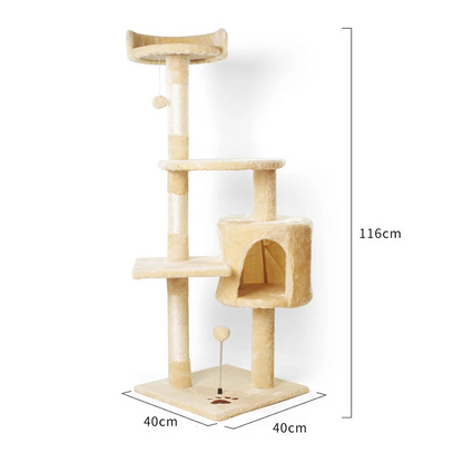 Torre para gatos 116cm