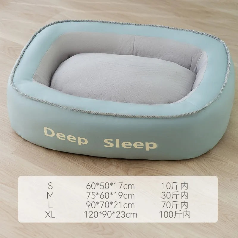 Cama deep sleep lavable para mascotas