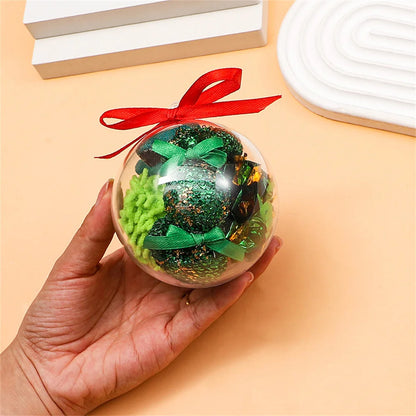 Juguete de Gato esilo Bola navideña de arbol (Pack 4 juguetes)