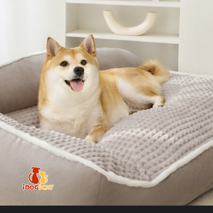 Cama grande lavable para perros grandes (dos tamaños)