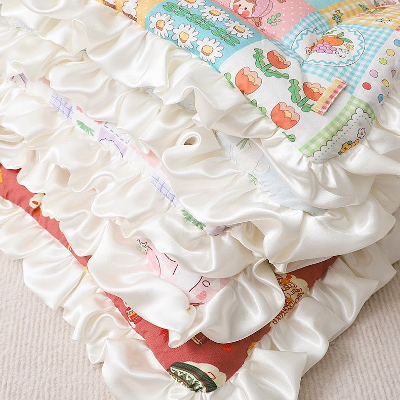 Manta acolchonada para mascotas disponible en 3 tamaños