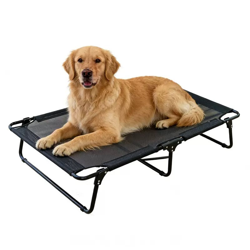 Cama elevada plegable para mascotas (tamaño XL hasta 45kg)