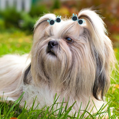 Ganchos parra cabello con diseño de gafas modelo #4