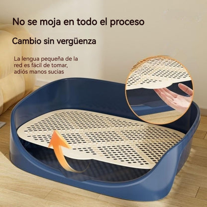 Inodoro para perros pequeños o cachorros modelo FT20 gris