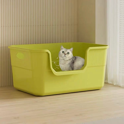 Arenero abierto para gatos modelo #359 (42cm*30cm*18cm) incluye alfombra de silicona
