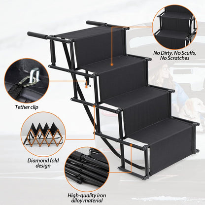 Escalera plegable para carro