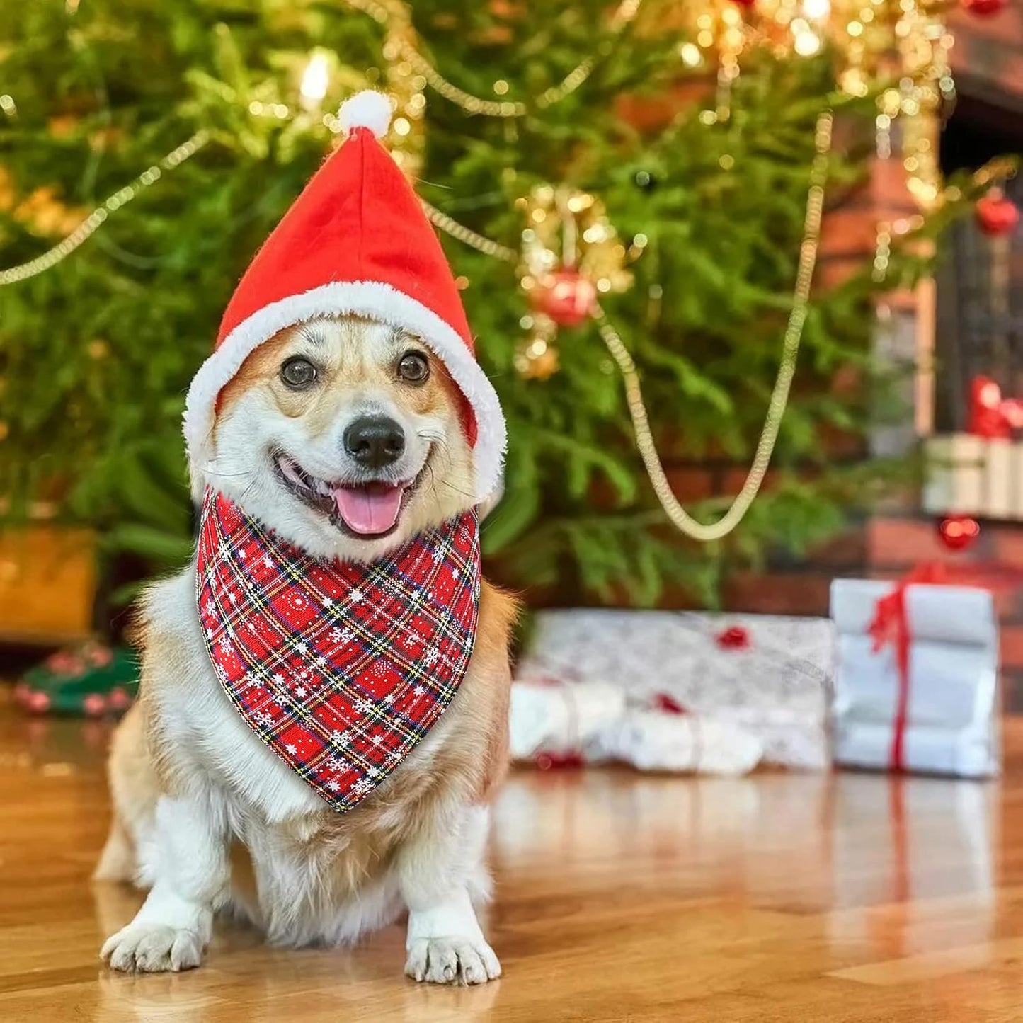 Bandanas navideñas para mascotas (Modelos #2)