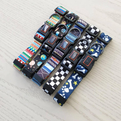 Collar de estampados para perros (4 tamaños)
