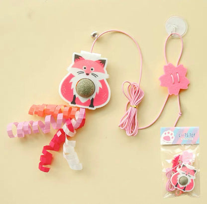 Juguete de gato colgante con Catnip