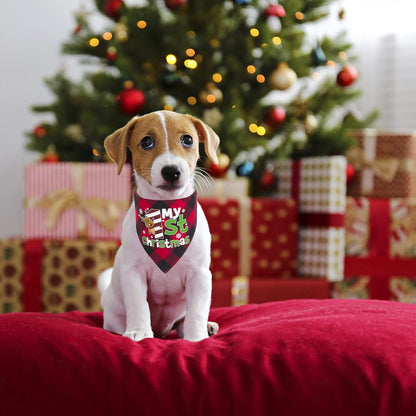 Bandanas navideñas para mascotas (Modelos #5)