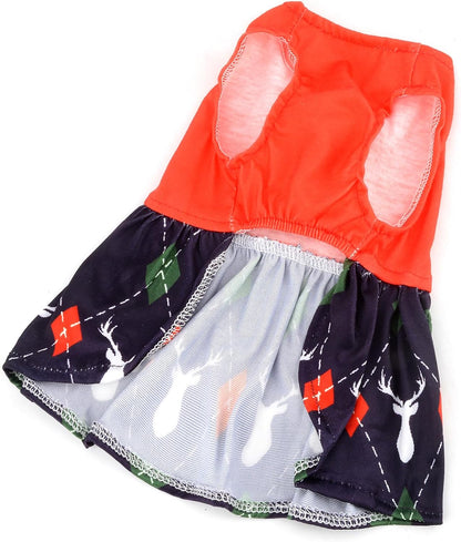 Vestido de navidad para mascotas