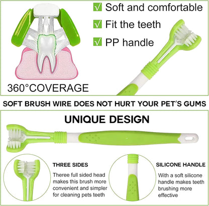 Kit de Cepillado de Pasta de Dientes para Perro