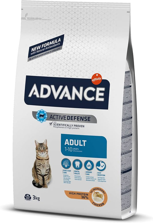 Comida para Gato Advance: Adulto de 1 a 10 años 1.5KG