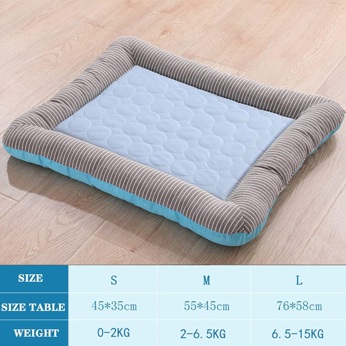 Cama fresca acolchada para mascotas
