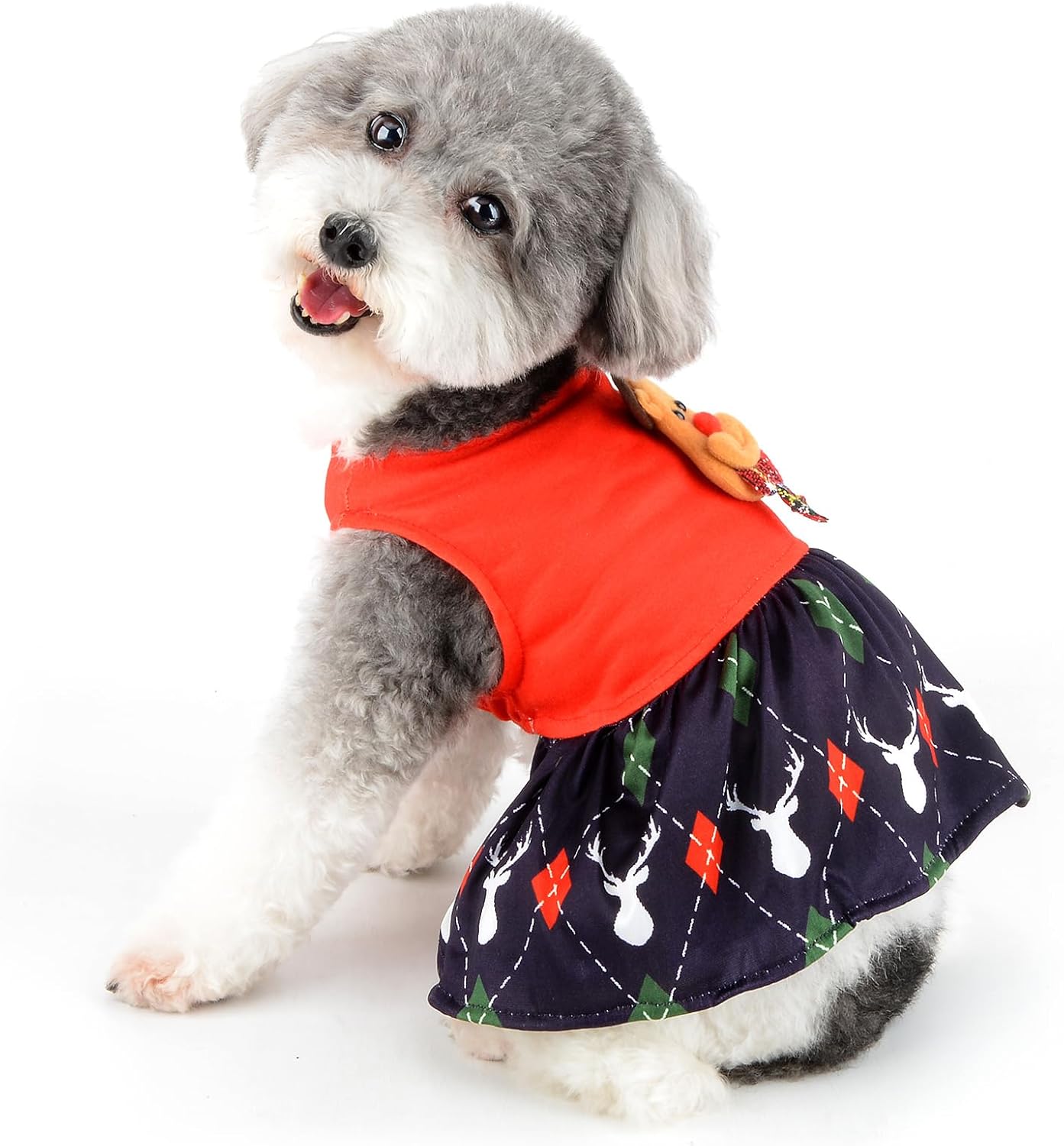 Vestido de navidad para mascotas
