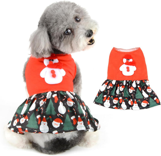 Vestido de navidad para mascotas