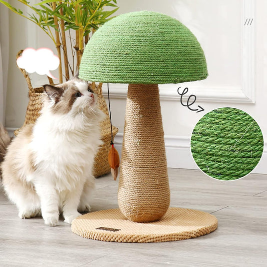 Rascador de arbolito de sisal para gatos