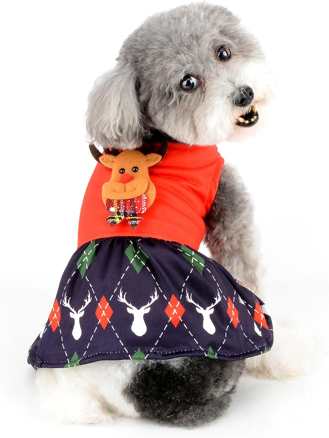 Vestido de navidad para mascotas