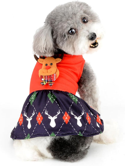 Vestido de navidad para mascotas